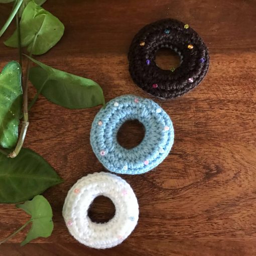 Handmade Crochet Doughnuts