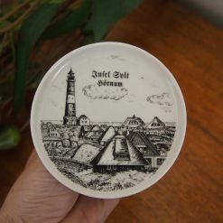 German Village Souvenir Coaster Plates