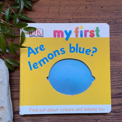 Are Lemons Blue? Quality, Preloved Toddler Picture Book with Australian online eco store, French for Tuesday